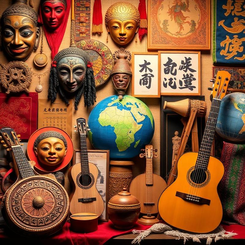 Artists participating in cultural exchange program